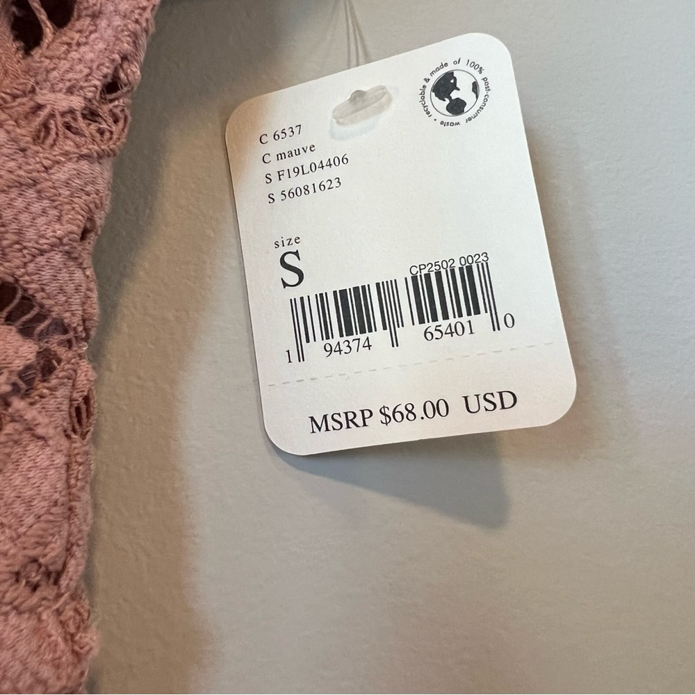 NWT Free People Adella Cami | Mauve | Size Small | Intimately by FP - Picture 11 of 14